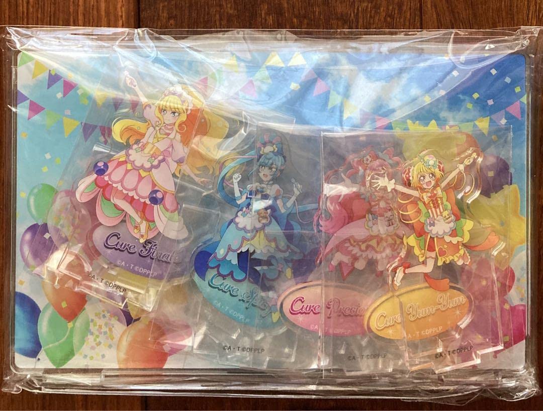 デリシャスパーティプリキュア】ライブ限定 背景付きアクリルスタンド